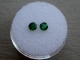 Matching Pair 4 mm Green Round Chrome Diopside in AAA Grade