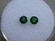 Matching Pair 4 mm Green Round Chrome Diopside in AAA Grade