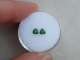 Green chrome diopside trillion pair 4mm