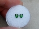 green chrome diopside oval gem pair 5x4mm each