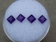 4 Loose Natural African Amethyst Square Gems 4mm Each