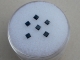 6 Black Princess Natural Diamonds Loose Faceted 2mm each 6 Black Princess Natural Diamonds Loose Faceted 2mm each