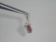 Rubellite Sterling Silver Wire Wrapped Pendant