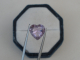 Amethyst Heart Laser Cut Loose Faceted Natural Gem 12mm