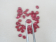 Ruby RedTourmaline Oval Natural Loose Faceted Gem 5x4mm