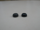 Black Onyx Oval Shape Cabochon loose natural gem pair 9 x 7mm