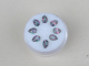 8 Rainbow mystic topaz pear gems 6x4mm each