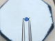 2mm Blue sapphire round loose faceted natural gem