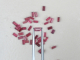 4x2mm Pink Tourmaline Baguette Natural Gem