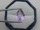 Amethyst Pear Laser Cut Gem 18 x 13mm