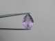 Amethyst Pear Laser Cut Gem 18 x 13mm