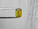 Golden Yellow Mystic Quartz Emerald Gem 8 x 6mm