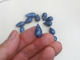 Blue Sapphire Briolette Drilled Tear Drop Natural Gem