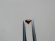 3.5mm cognac red diamond loose round 0.17 carat