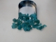 Blue Apatite crystal rough gem mix parcel over 50 carats