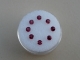 8 Garnet round gems 8mm