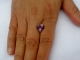 Amethyst heart gem 10mm