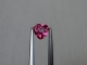 Pink topaz heart 5mm