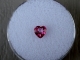 Pink topaz heart 5mm