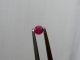 Red Ruby round loose gem 3mm