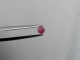 Red Ruby round loose gem 3mm