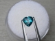 Teal Green Topaz Heart Gem 5mm