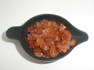 Natural Hessonite Garnet gem rough mix parcel over 25 carats