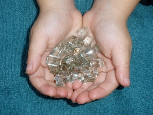 Over 50 Carats of Loose Natural Green Amethyst Gem Mix