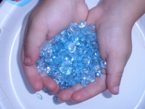 Sky Blue Topaz  gemstone mix over 50 carats