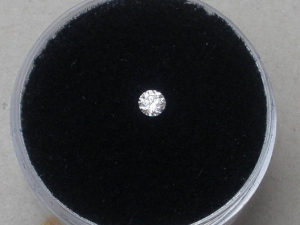3mm White Natural Diamond Loose Faceted Round VS2 Clarity