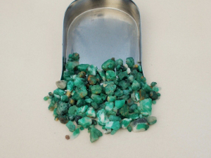 Emerald Natural Crystal Gem Loose Rough Parcel Over 50 Carats