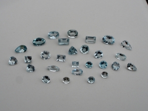 Aquamarine natural gem mix parcel lot over 5 carats