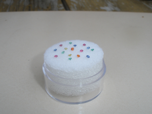 Emeralds, Rubies and Sapphire Mix Lot 1.5mm Each