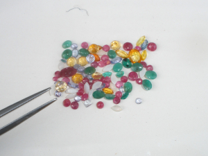 Over 15 Carats Of Small Natural Precious Gem Mix