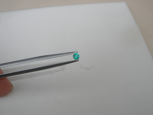 1.5mm Top Quality Emerald round faceted  gem