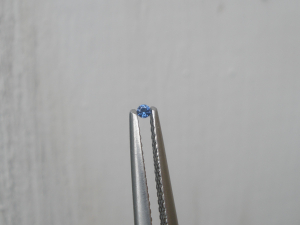 1.5mm Blue sapphire round loose faceted natural gem Top Quality