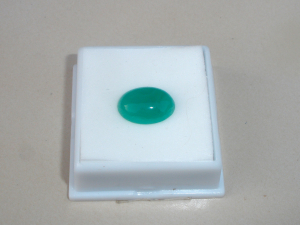 14 x 10mm Aventurine Oval Cabochon Natural Green Gem for Jewelry and Crafts