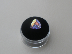 Mercury Mystic Topaz Trillion Loose Faceted Natural Gem 10mm