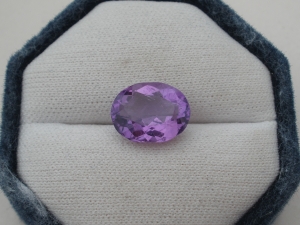 Amethyst Oval Natural Gem 14 x 11mm
