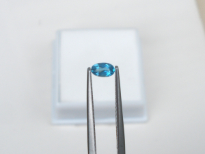 Swiss Blue Topaz Oval Gem 5x3mm
