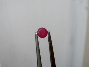 Ruby round loose gem 4mm