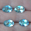 Oval Blue Topaz